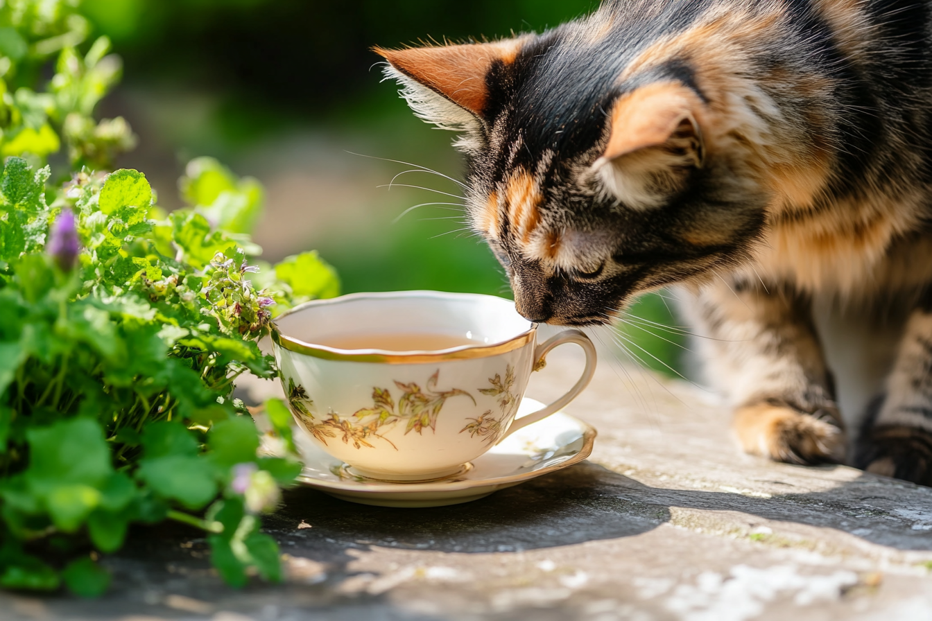 The Purrfect Cup: How to Make Catnip Tea for High Tea Time With Your Feline Friend 🍵