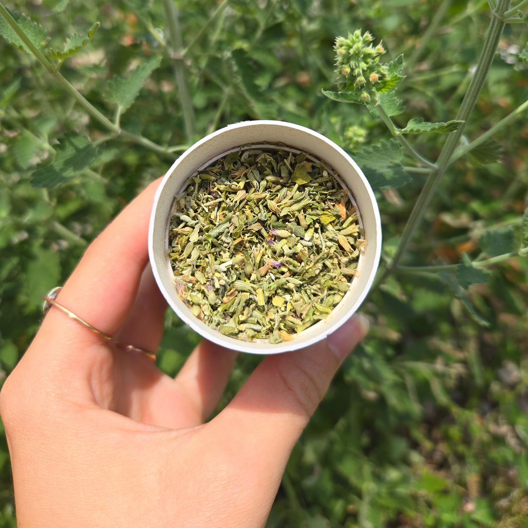 Organic Catnip & Valerian Tube